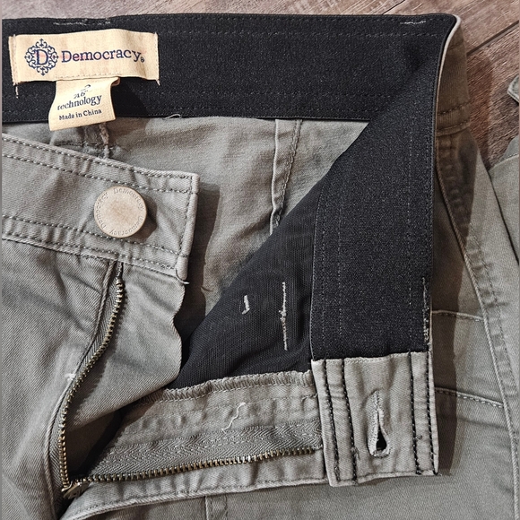Cargo Utility Pants DEMOCRACY Green Size 2 - Picture 7 of 7